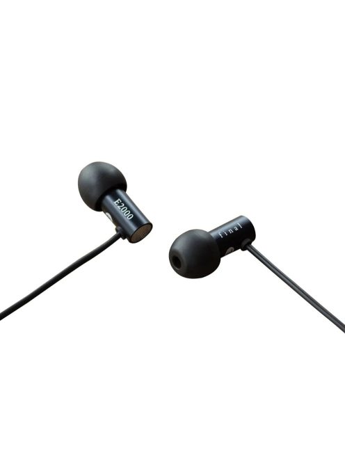 FINAL AUDIO E2000 - Egy dinamikus meghajtós In-ear fülhallgató - Fekete