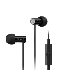   FINAL AUDIO E2000C - Egy dinamikus meghajtós In-ear fülhallgató mikrofonnal - Fekete