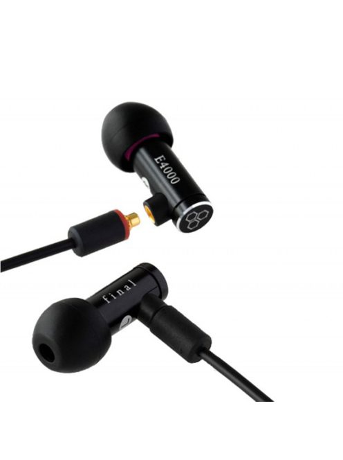 FINAL AUDIO E4000 - Egy dinamikus meghajtós In-ear monitor fülhallgató MMCX kábellel