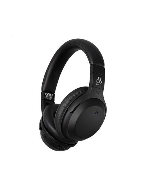 FINAL AUDIO UX2000 - Over-ear zárt kialakítású Bluetooth 5 fejhallgató hibrid zajszűréssel (ANC) aptX Low Latency - Fekete