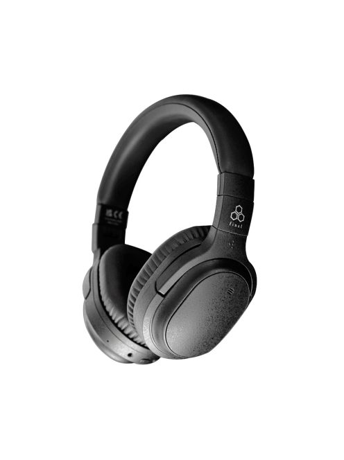 FINAL AUDIO UX3000 - Over-ear zárt kialakítású Bluetooth 5 fejhallgató aktív zajszűréssel (ANC) aptX Low Latency - Fekete