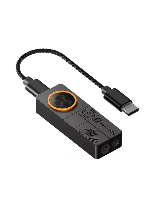 FOSI AUDIO DS3 - Hordozható DAC és fejhallgató erősítő USB-C PCM 32bit/768kHz DSD512