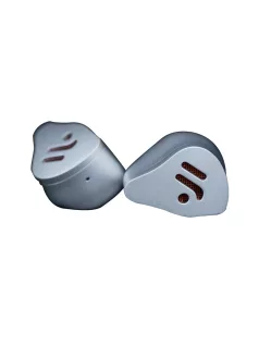   FOSI AUDIO IM4 - Nyitott kialakítású in-ear monitor dinamikus meghajtóval és 2-pin - 3.5mm 5N OFC rézkábellel - Ezüst