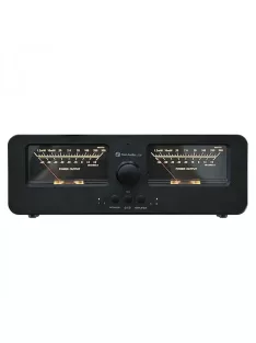   FOSI AUDIO LC30 - Erősítő- és hangsugárzókapcsoló kivezérlésmérővel - Fekete kivezérlésmérő