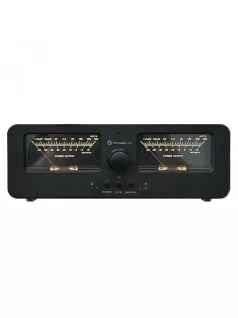   FOSI AUDIO LC30 - Erősítő- és hangsugárzókapcsoló kivezérlésmérővel - Fekete kivezérlésmérő