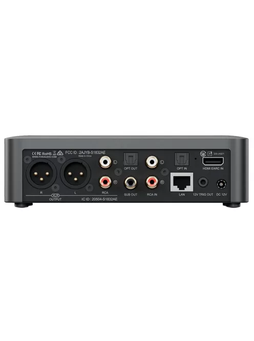 FOSI AUDIO S3 - Szimmetrikus Hi-Fi streamer WiFi 6 Bluetooth PCM 32bit/384kHz