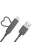 GGMM univerzális USB kábel Lightning/MicroUSB fejjel - MFi