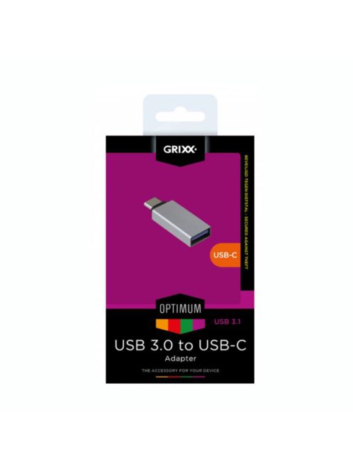 GRIXX OPTIMUM USB ADAPTER - USB 3.0 - USB Type-C adapter