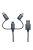 GRIXX OPTIMUM CABLE - 3 az 1-ben Micro USB / Type C / 8-pin Apple MFI licensz kábel 1m szürke