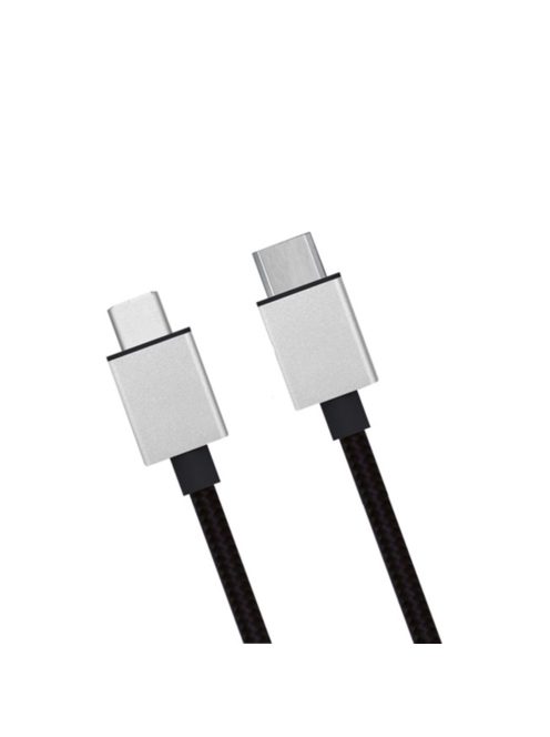 GRIXX OPTIMUM USB-C TO USB-C - Nagysebességű adat és töltőkábel Nylon 1 m