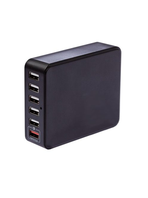 GRIXX OPTIMUM UNIVERSAL DESKTOP CHARGER  - Hálózati töltő 6 USB aljzattal