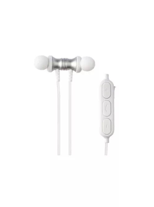 GRIXX OPTIMUM - Bluetooth fülhallgató mágneses fejjel - Fehér