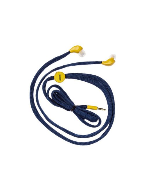 GRIXX OPTIMUM SHOE LACE - Cipőfűző dizájn fülhallgató - Sárga