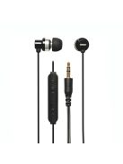 GRIXX OPTIMUM - Vezetékes fülhallgató mikrofonnal - Fekete