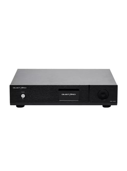 GUSTARD A22 - High-End, asztali AKM 4499EQ x 2 MQA képes DAC Bluetooth 5 kapcsolattal 32bit 768kHz DSD512 - Fekete - NEW