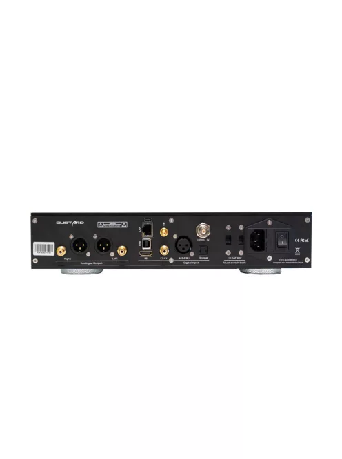 GUSTARD R26 - High-End R-2R DAC I2S Bluetooth 5 LAN AirPlay Roon Bridge DLNA 32bit 768kHz DSD512 - Fekete