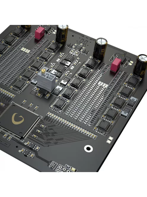 GUSTARD R26 - High-End R-2R DAC I2S Bluetooth 5 LAN AirPlay Roon Bridge DLNA 32bit 768kHz DSD512 - Fekete