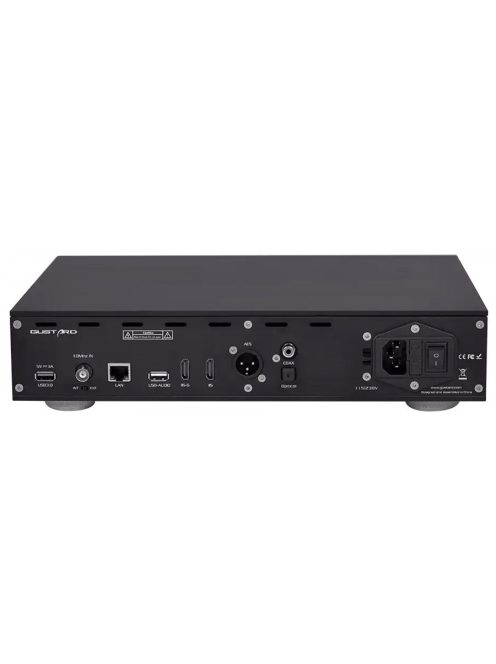 GUSTARD S26 - High-end hálózati lejátszó és digitális audio futómű UpnP Roon 32bit 768kHz DSD512 - Fekete
