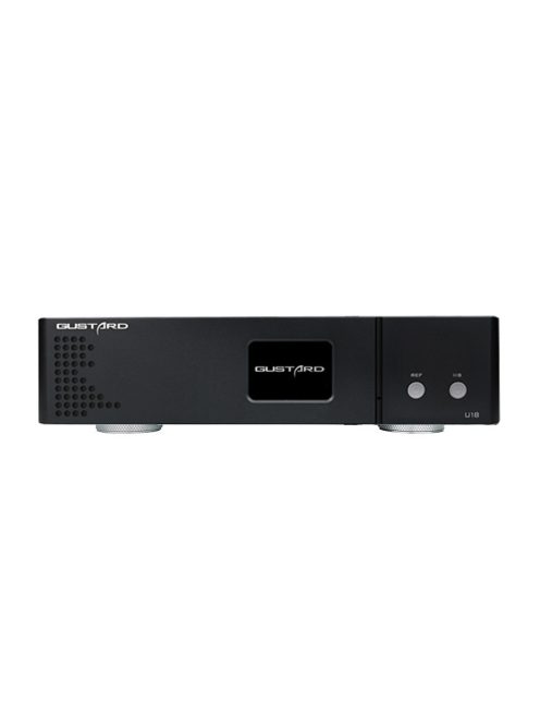 GUSTARD U18 - DDC USB digitális audio interfész XU216 I2S 32bit 768kHz DSD512 - Fekete