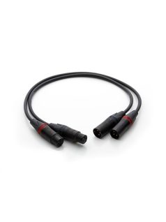   GUSTARD XLR - Szimmetrikus jelkábel pár XLR dugó és XLR aljzat csatlakozókkal - 0,5m