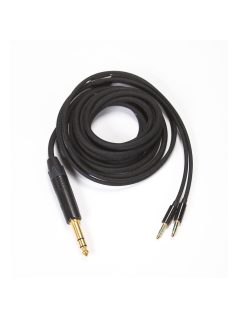   HIFIMAN HEADPHONE CABLE - Fejhallgató kábel 2x 3,5mm csatlakozással Susvara, HE1000SE, HE1000 V2 modellekhez - Fekete - 3m - 6,35mm
