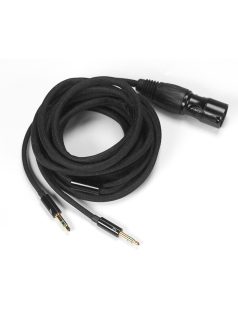   HIFIMAN HEADPHONE CABLE - Fejhallgató kábel 2x 3,5mm csatlakozással Susvara, HE1000SE, HE1000 V2 modellekhez - Fekete - 3m - XLR