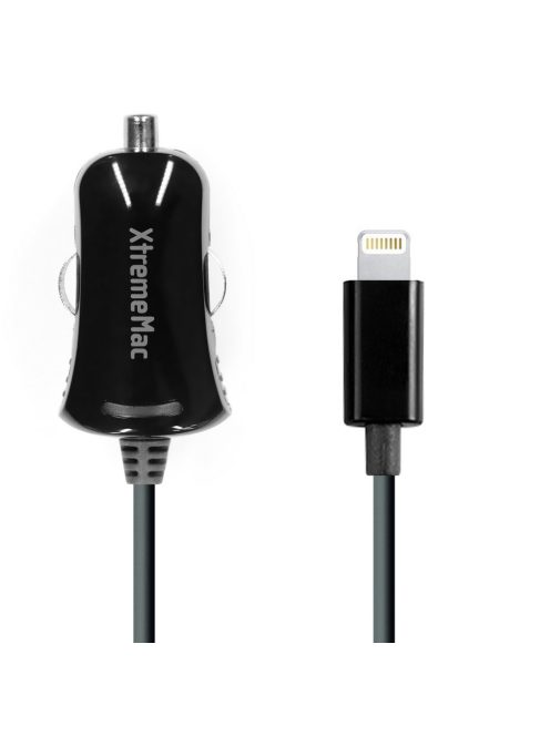 XtremeMac InCharge Auto LT - Szivargyújtó töltő Lightning kábellel 2,1A