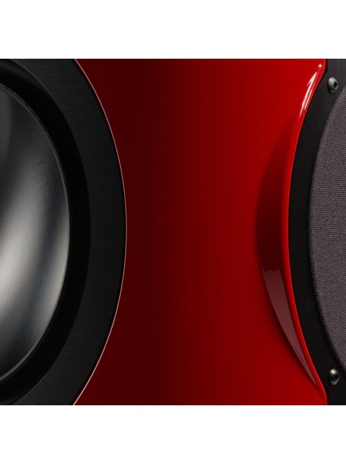 KII AUDIO BXT - High-End mélytartomány kiterjesztő egység, THREE aktív hangfal rendszerhez - Ferrari Rosso Corsa High Gloss