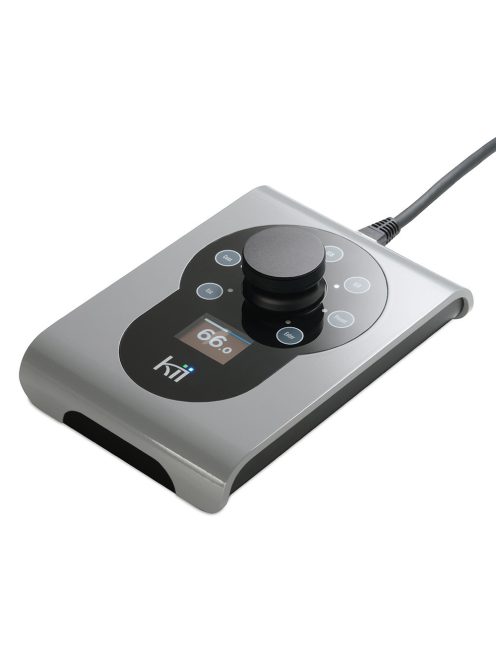 KII AUDIO CONTROL - Hangerő és bemenet vezérlő eszköz Kii hangfalakhoz OLED kijelzővel - FineTouch Dark Grey