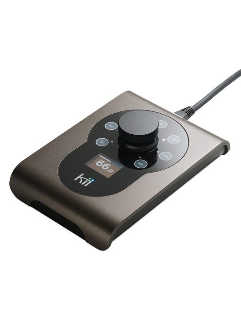 KII AUDIO CONTROL - Hangerő és bemenet vezérlő eszköz Kii hangfalakhoz OLED kijelzővel - Iced Bronze Metallic