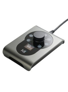   KII AUDIO CONTROL - Hangerő és bemenet vezérlő eszköz Kii hangfalakhoz OLED kijelzővel - Iced Titanium Metallic