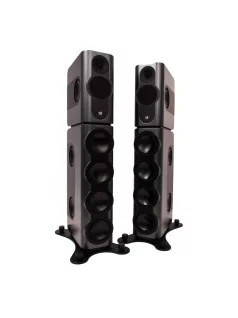   KII AUDIO THREE BXT SYSTEM - Ultra High-End aktív sztereó és házimozi audio rendszer Kii CONTROL vezérlővel - FineTouch Dark Grey - NEW