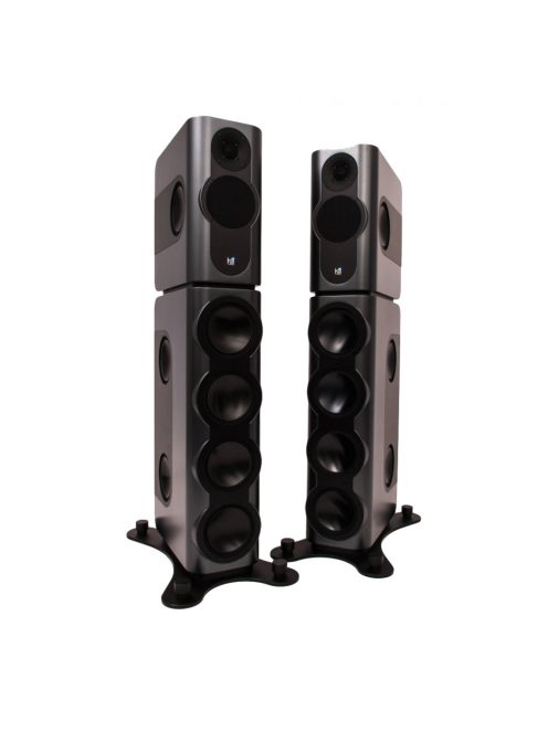 KII AUDIO THREE BXT SYSTEM - Ultra High-End aktív sztereó és házimozi audio rendszer Kii CONTROL vezérlővel - FineTouch Dark Grey