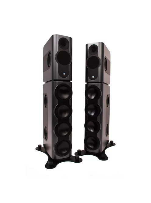 KII AUDIO THREE BXT SYSTEM - Ultra High-End aktív sztereó és házimozi audio rendszer Kii CONTROL vezérlővel - Graphite Satin Metallic - NEW