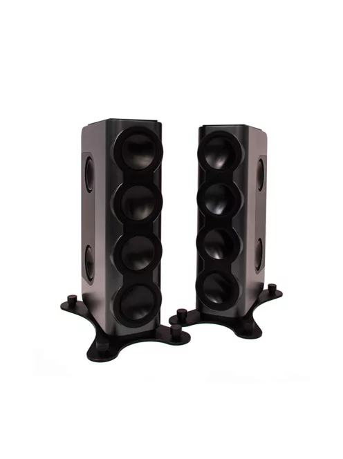 KII AUDIO THREE BXT SYSTEM - Ultra High-End aktív sztereó és házimozi audio rendszer Kii CONTROL vezérlővel - Graphite Satin Metallic - NEW