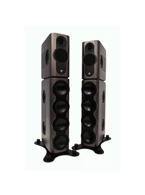 KII AUDIO THREE BXT SYSTEM - Ultra High-End aktív sztereó és házimozi audio rendszer Kii CONTROL vezérlővel - Iced Bronze Metallic - NEW