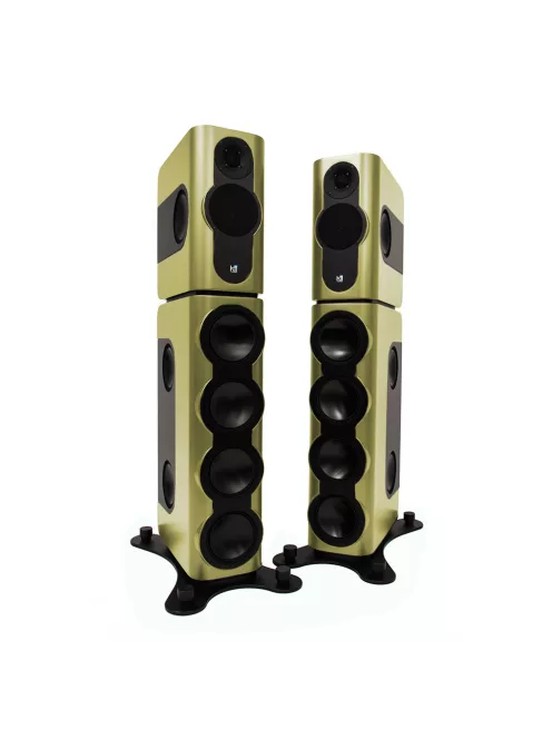 KII AUDIO THREE BXT SYSTEM - Ultra High-End aktív sztereó és házimozi audio rendszer Kii CONTROL vezérlővel - Spring Green - NEW