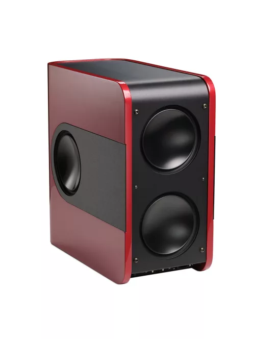KII AUDIO THREE BXT SYSTEM - Ultra High-End aktív sztereó és házimozi audio rendszer Kii CONTROL vezérlővel - Tempranillo Red Metallic - NEW