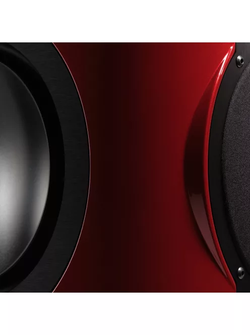 KII AUDIO THREE BXT SYSTEM - Ultra High-End aktív sztereó és házimozi audio rendszer Kii CONTROL vezérlővel - Tempranillo Red Metallic - NEW