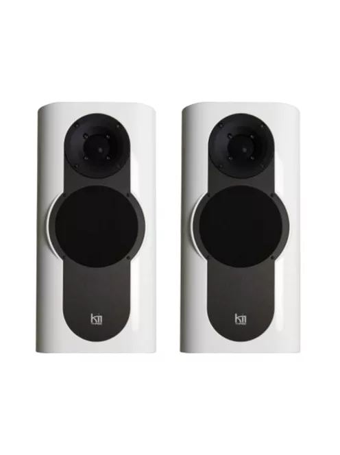 KII AUDIO THREE PAIR - High-end aktív hangfal pár - High Gloss White