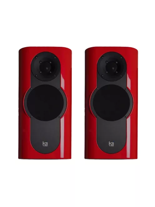 KII AUDIO THREE PAIR - High-end aktív hangfal pár - Tempranillo Red Metallic