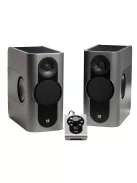 KII AUDIO THREE SYSTEM - High-End aktív sztereó és házimozi audio rendszer Kii CONTROL vezérlővel - Iced Titanium Metallic