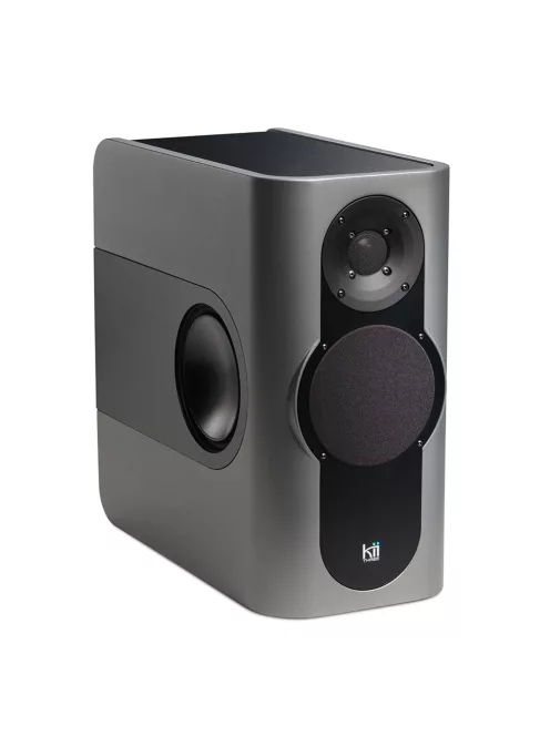 KII AUDIO THREE SYSTEM - High-End aktív sztereó és házimozi audio rendszer Kii CONTROL vezérlővel - Iced Titanium Metallic