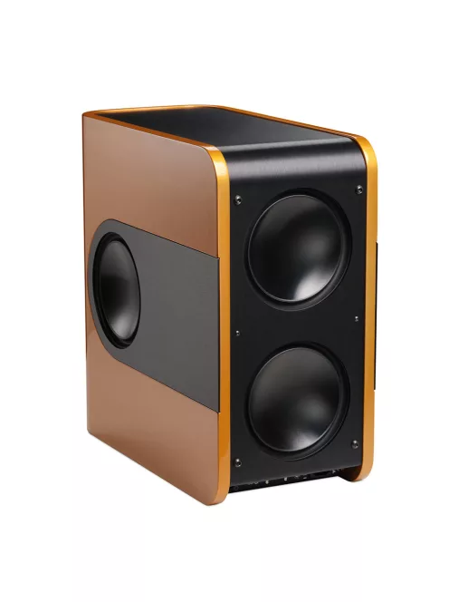 KII AUDIO THREE SYSTEM - High-End aktív sztereó és házimozi audio rendszer Kii CONTROL vezérlővel - Phoenix Orange Metallic
