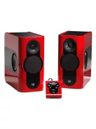 KII AUDIO THREE SYSTEM - High-End aktív sztereó és házimozi audio rendszer Kii CONTROL vezérlővel - Ferrari Rosso Corsa High Gloss