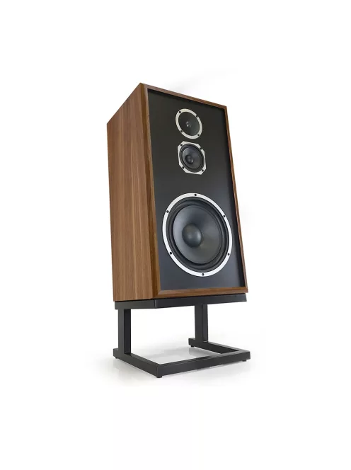 KLH MODEL FIVE - 3-utas akusztikus felfüggesztésű zárt Hi-Fi hangfal, lábazattal - Angol Dió
