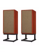 KLH MODEL FIVE - 3-utas zárt akusztikus felfüggesztésű Hi-Fi hangsugárzó pár, döntött lábazattal - Nyugat-Afrikai Mahagóni