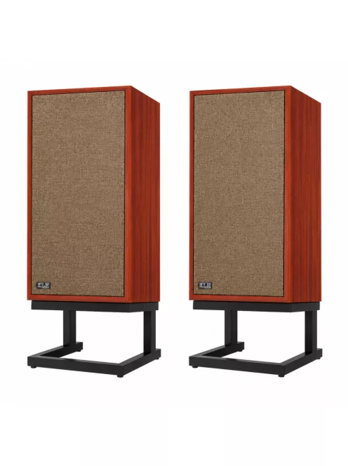 KLH MODEL FIVE - 3-utas zárt akusztikus felfüggesztésű Hi-Fi hangsugárzó pár, döntött lábazattal - Nyugat-Afrikai Mahagóni