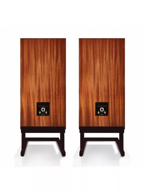 KLH MODEL FIVE - 3-utas zárt akusztikus felfüggesztésű Hi-Fi hangsugárzó pár, döntött lábazattal - Nyugat-Afrikai Mahagóni