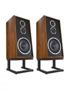 KLH MODEL FIVE - 3-utas zárt akusztikus felfüggesztésű Hi-Fi hangsugárzó pár, döntött lábazattal - Angol Dió